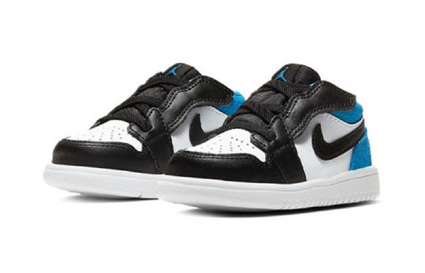 Nike Air Jordan 1 Low Tops Alt Td Retro Basketbalové Boty Pro Děti Modré