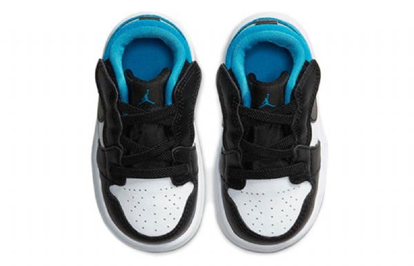 Nike Air Jordan 1 Low Tops Alt Td Retro Basketbalové Boty Pro Děti Modré