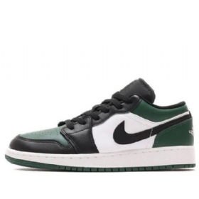 Nike Air Jordan 1 Low Tops Gs Retro Basketbalové Boty Pro Muže Zelené