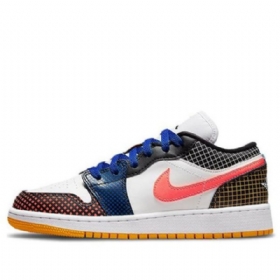 Nike Air Jordan 1 Low Tops mmd Bg Retro Basketbalové Boty Pro Muže Vícebarevné
