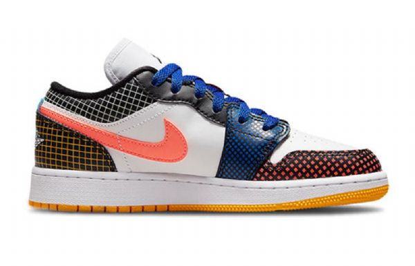 Nike Air Jordan 1 Low Tops mmd Bg Retro Basketbalové Boty Pro Muže Vícebarevné