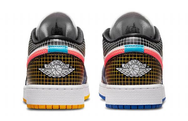 Nike Air Jordan 1 Low Tops mmd Bg Retro Basketbalové Boty Pro Muže Vícebarevné