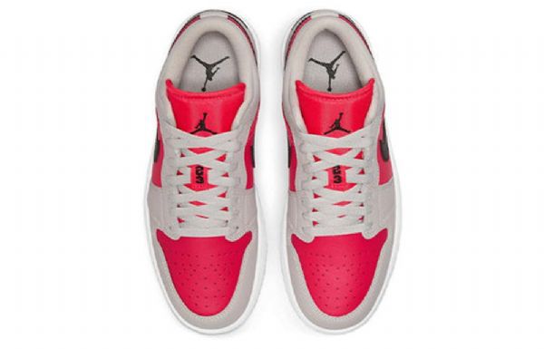 Nike Air Jordan 1 Low Tops Retro Basketbalové Boty Pro Ženy Světle Červené