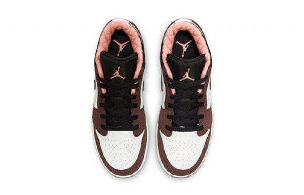 Nike Air Jordan 1 Low Tops Se Gs Retro Basketbalové Boty Pro Muže Světle Hnědé