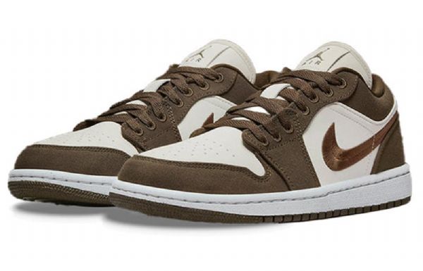 Nike Air Jordan 1 Low Tops Se Marathon Běžecké Boty / Tenisky Pro Ženy Světle Olivově Zelená
