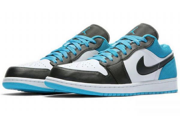 Nike Air Jordan 1 Low Tops Se Retro Basketbalové Boty Pro Muže Modré