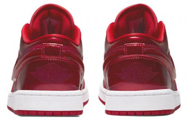Nike Air Jordan 1 Low Tops Se Retro Basketbalové Boty Pro Ženy Červené