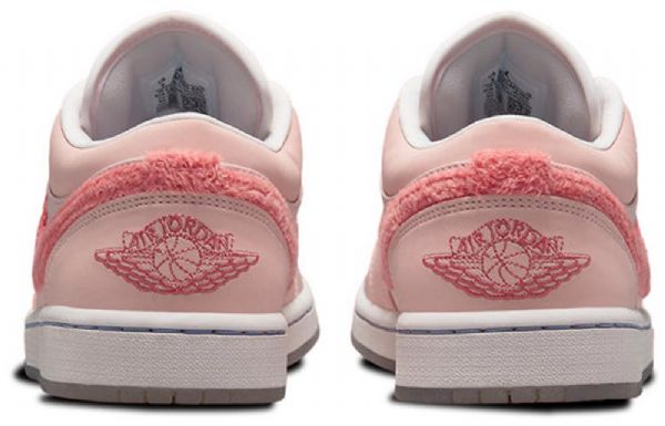 Nike Air Jordan 1 Low Tops Se Retro Basketbalové Boty Pro Ženy Růžové