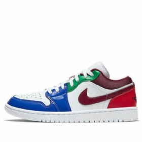 Nike Air Jordan 1 Low Tops Se Retro Basketbalové Boty Pro Ženy Vícebarevné