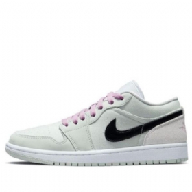 Nike Air Jordan 1 Low Tops Se Retro Basketbalové Boty Pro Ženy Zelené