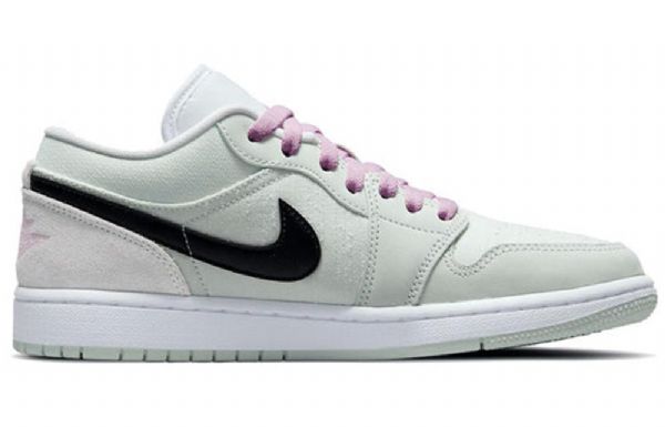 Nike Air Jordan 1 Low Tops Se Retro Basketbalové Boty Pro Ženy Zelené
