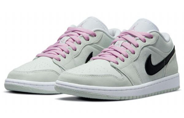 Nike Air Jordan 1 Low Tops Se Retro Basketbalové Boty Pro Ženy Zelené