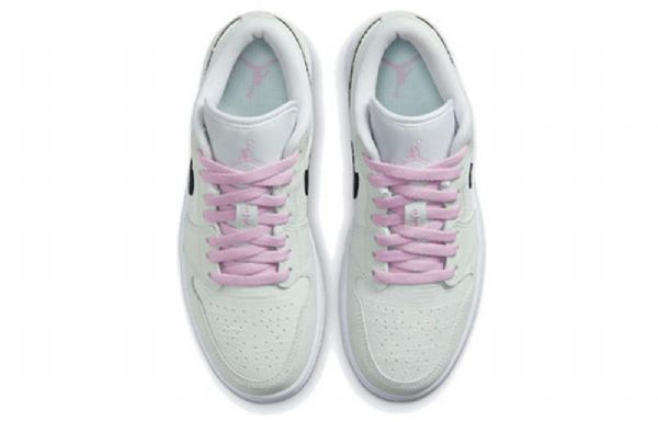 Nike Air Jordan 1 Low Tops Se Retro Basketbalové Boty Pro Ženy Zelené