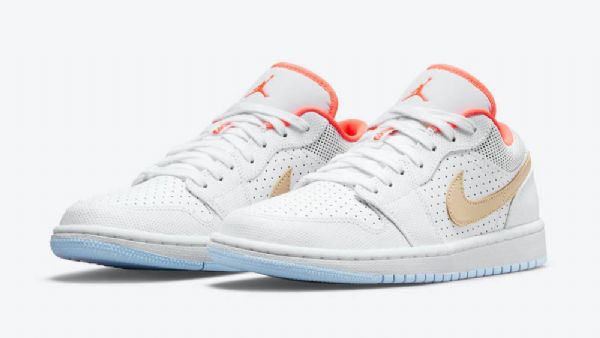 Nike Air Jordan 1 Low Tops Se Sesame Boty Pro Muže Bílý
