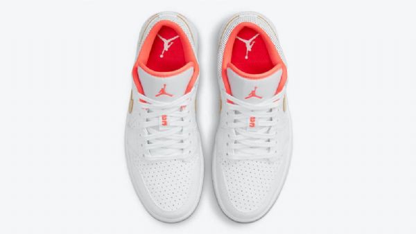 Nike Air Jordan 1 Low Tops Se Sesame Boty Pro Muže Bílý