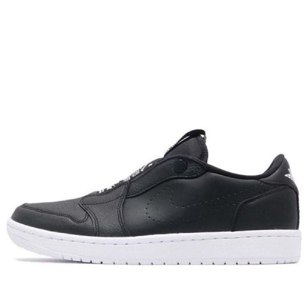Nike Air Jordan 1 Low Tops Slip Retro Basketbalové Boty Pro Ženy Černé