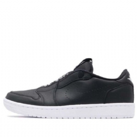 Nike Air Jordan 1 Low Tops Slip Retro Basketbalové Boty Pro Ženy Černé