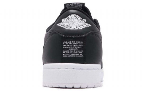 Nike Air Jordan 1 Low Tops Slip Retro Basketbalové Boty Pro Ženy Černé