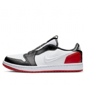 Nike Air Jordan 1 Low Tops Slip Retro Basketbalové Boty Pro Ženy Černé