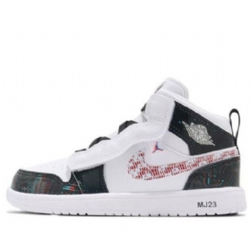 Nike Air Jordan 1 Mid Tops All Se Ps Retro Basketbalové Boty Pro Muže Bílá Černá