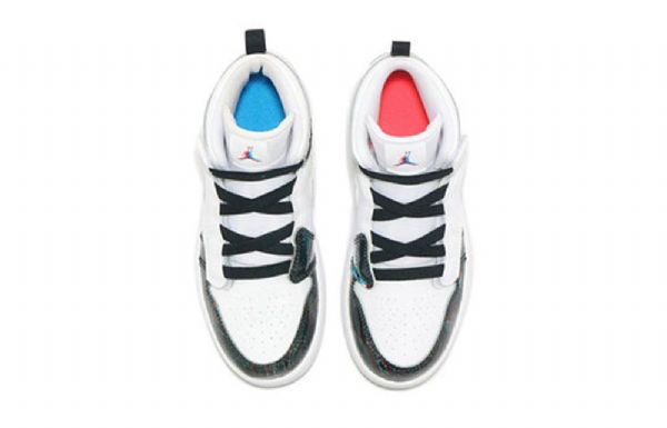 Nike Air Jordan 1 Mid Tops All Se Ps Retro Basketbalové Boty Pro Muže Bílá Černá