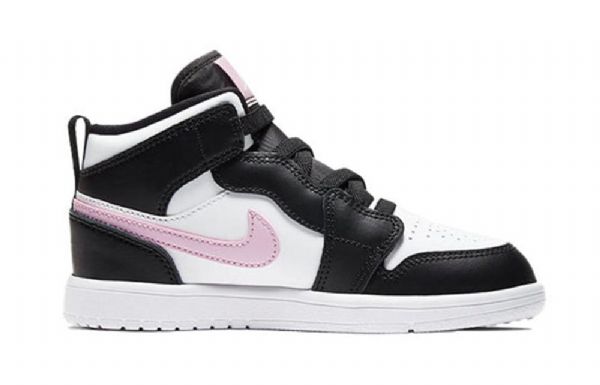 Nike Air Jordan 1 Mid Tops Alt Ps Retro Basketbalové Boty Pro Muže Bílá Světle Růžová