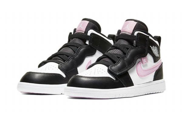 Nike Air Jordan 1 Mid Tops Alt Ps Retro Basketbalové Boty Pro Muže Bílá Světle Růžová