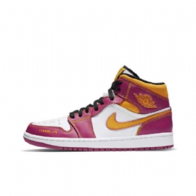 Nike Air Jordan 1 Mid Tops Dia De Muertos (day Of The Dead) Boty Pro Muže Nachový Bílý