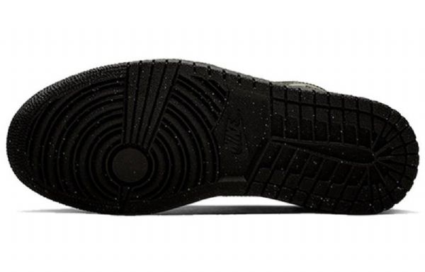 Nike Air Jordan 1 Mid Tops Patentované Retro Basketbalové Boty Pro Ženy Černé