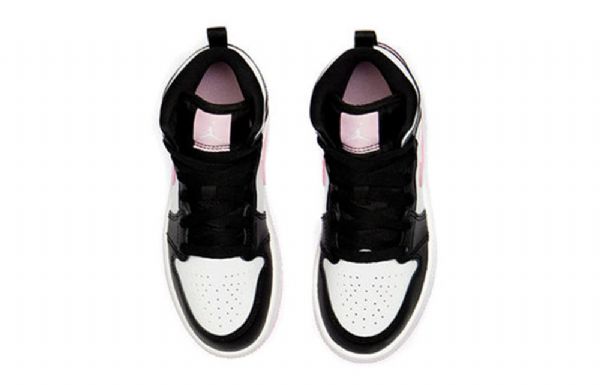 Nike Air Jordan 1 Mid Tops Ps Retro Basketbalové Boty Pro Muže Bílá Světle Růžová