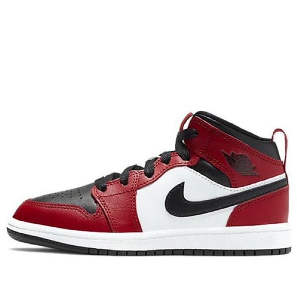 Nike Air Jordan 1 Mid Tops Ps Retro Basketbalové Boty Pro Muže Černé