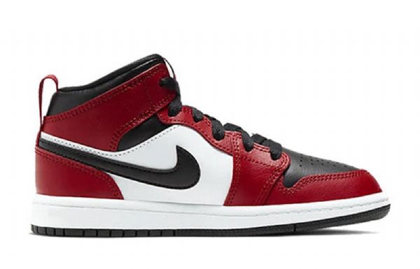 Nike Air Jordan 1 Mid Tops Ps Retro Basketbalové Boty Pro Muže Černé