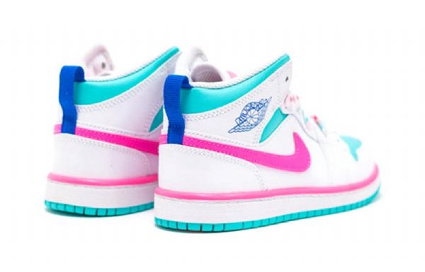 Nike Air Jordan 1 Mid Tops Ps Retro Basketbalové Boty Pro Muže Růžové
