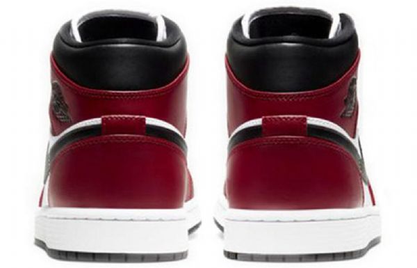 Nike Air Jordan 1 Mid Tops Retro Basketbalové Boty Pro Muže Černé
