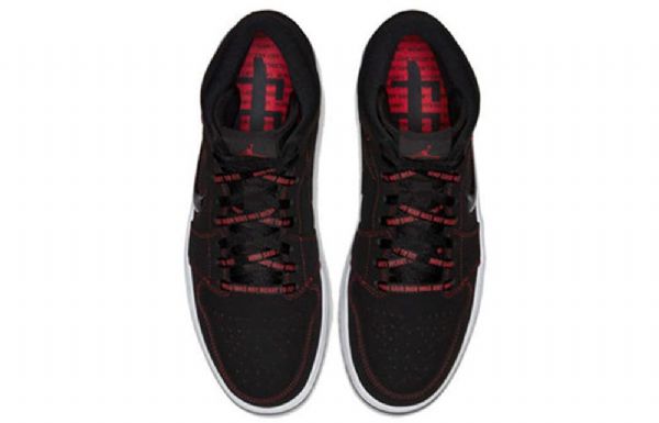 Nike Air Jordan 1 Mid Tops Retro Basketbalové Boty Pro Muže Černé