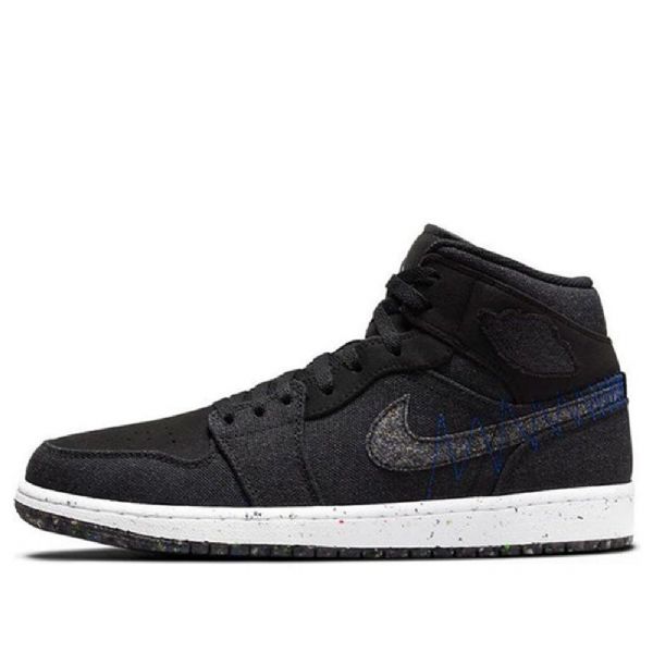 Nike Air Jordan 1 Mid Tops Retro Basketbalové Boty Pro Muže Černé