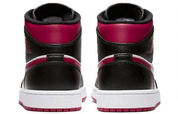 Nike Air Jordan 1 Mid Tops Retro Basketbalové Boty Pro Muže Červené