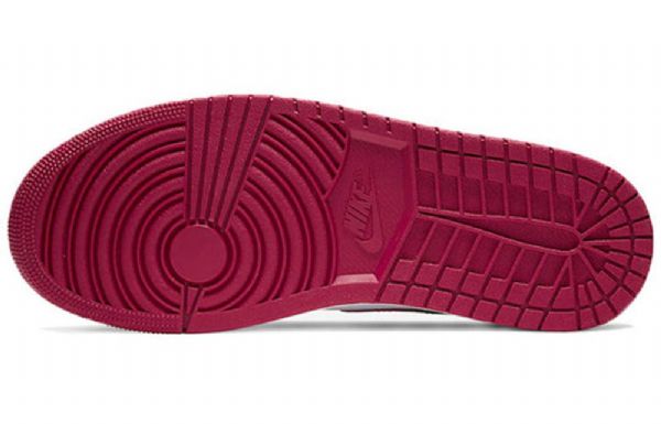 Nike Air Jordan 1 Mid Tops Retro Basketbalové Boty Pro Muže Červené