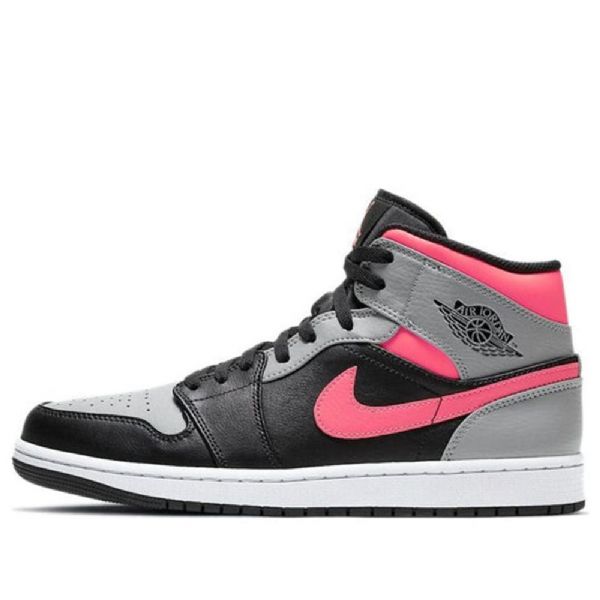 Nike Air Jordan 1 Mid Tops Retro Basketbalové Boty Pro Muže Růžové