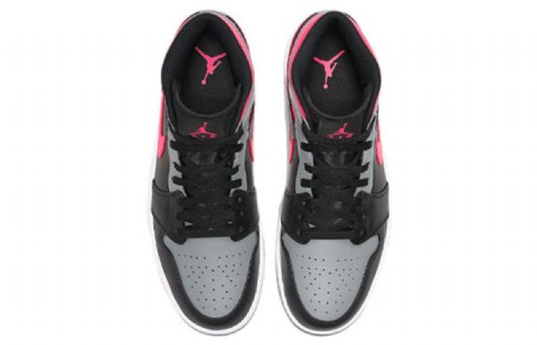 Nike Air Jordan 1 Mid Tops Retro Basketbalové Boty Pro Muže Růžové