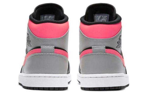 Nike Air Jordan 1 Mid Tops Retro Basketbalové Boty Pro Muže Růžové