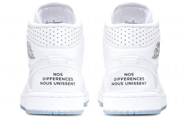 Nike Air Jordan 1 Mid Tops Retro Basketbalové Boty Pro Ženy Bílé