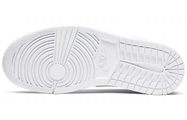 Nike Air Jordan 1 Mid Tops Retro Basketbalové Boty Pro Ženy Bílé
