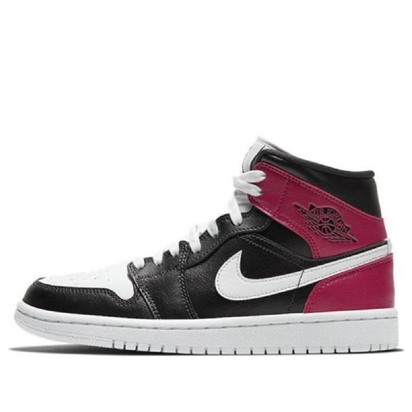 Nike Air Jordan 1 Mid Tops Retro Basketbalové Boty Pro Ženy Červené