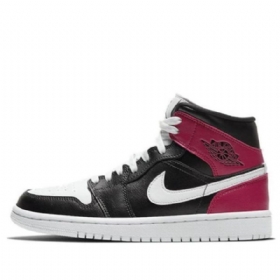 Nike Air Jordan 1 Mid Tops Retro Basketbalové Boty Pro Ženy Červené