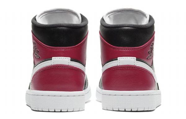 Nike Air Jordan 1 Mid Tops Retro Basketbalové Boty Pro Ženy Červené