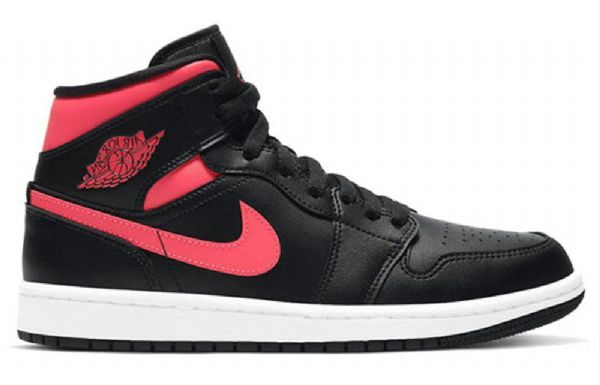 Nike Air Jordan 1 Mid Tops Retro Basketbalové Boty Pro Ženy Červené