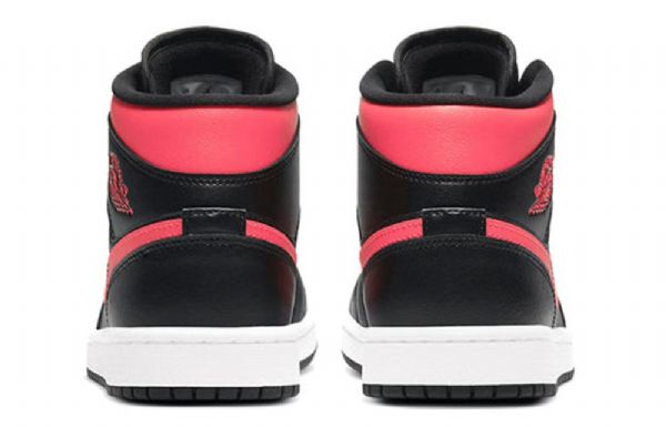 Nike Air Jordan 1 Mid Tops Retro Basketbalové Boty Pro Ženy Červené