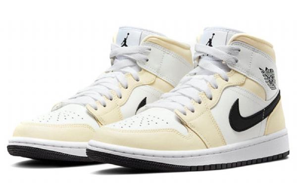 Nike Air Jordan 1 Mid Tops Retro Basketbalové Boty Pro Ženy Khaki