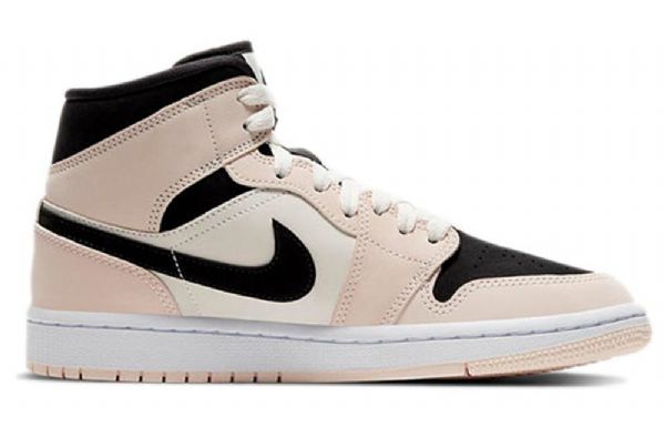 Nike Air Jordan 1 Mid Tops Retro Basketbalové Boty Pro Ženy Oranžová